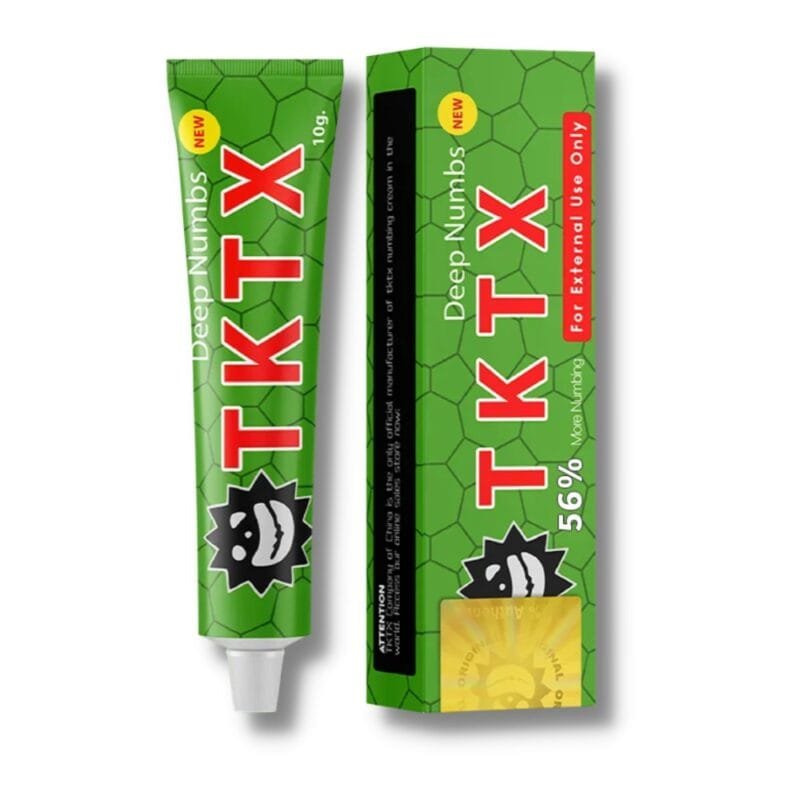TKTX Green 56% Tattoo Numbing Cream